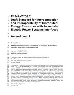 IEEE 1547a-2020