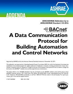 ASHRAE 135-2016 Addendum by