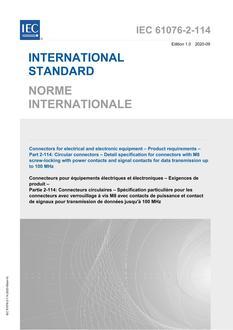 IEC 61076-2-114 Ed. 1.0 b:2016